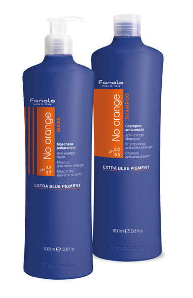 Fanola No Orange Shampoo & Mask, 1000 ml