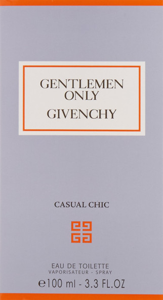 Givenchy Gentlemen Only Casual Chic Eau De Toilette Spray, 3.3 Ounce