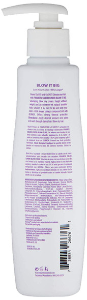 Framesi Volumizing Treatment | Color Lover Blow It Big Blow Dry Cream - Volumizing Hair Cream with Heat Protectant