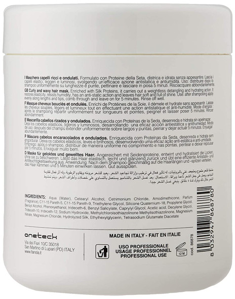 Fanola Curly Shine Curly And Wavy Hair Mask, 1000 ml