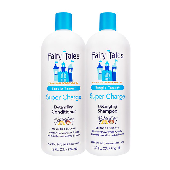 Fairy Tales Tangle Tamer Kids Shampoo & Conditioner 32oz Kits