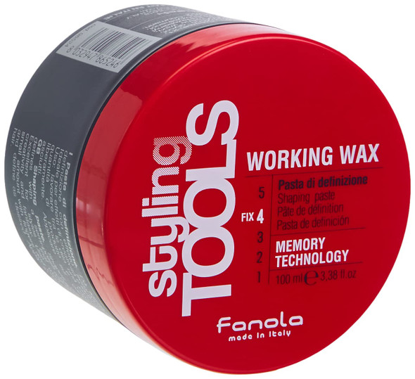 Fanola Styling Tools Working Wax Shaping Paste, 3.38 Ounce