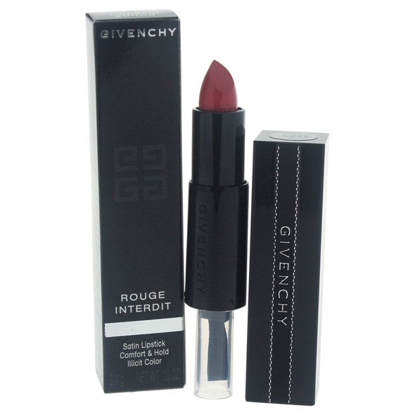 Givenchy Rouge Interdit Satin Lipstick for Women, 09 Rose Alibi, 0.12 Ounce