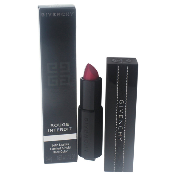 Givenchy Rouge Interdit Satin Lipstick for Women, 22 Infrarose, 0.12 Ounce