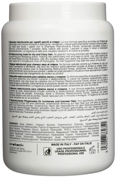 Fanola Nutri Care Restructuring Mask, 1500 ml