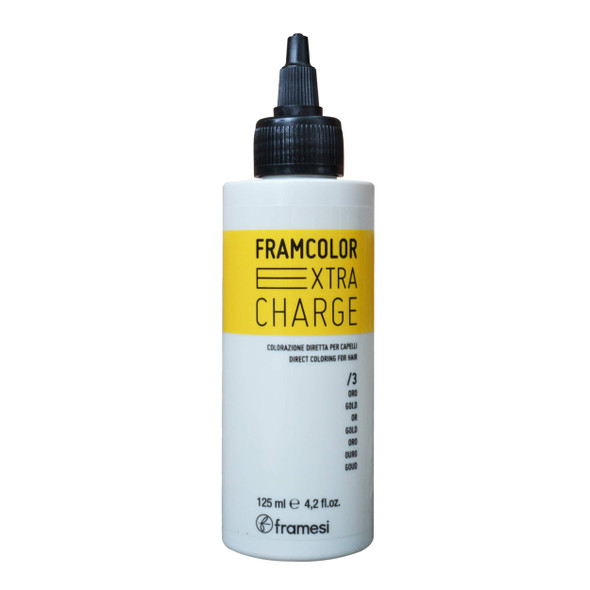 Framesi Framcolor Extra Charge Gold, 4.2 fl oz, Color Refreshing Hair Treatment