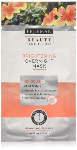 Freeman Beauty Infusion Mask Brightening Pack (6 Pieces) Display