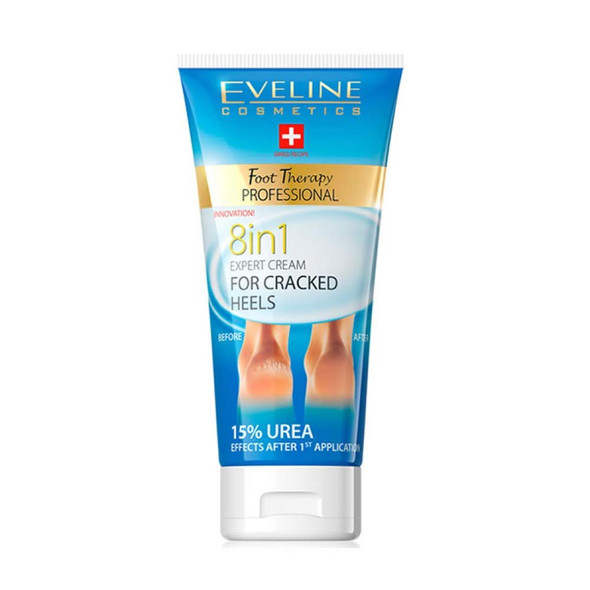 Eveline Cosmetics Foot Therapy Professional 8 In 1 Expert Cream for Cracked Heels