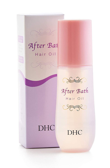 DHC After Bath Hair Oil, Shine-Enhancing Hair Oil, Lightweight, Leave-In Oil, Smoothing, Frizz-free, Ideal for All Hair Types, 3.3 fl. oz.