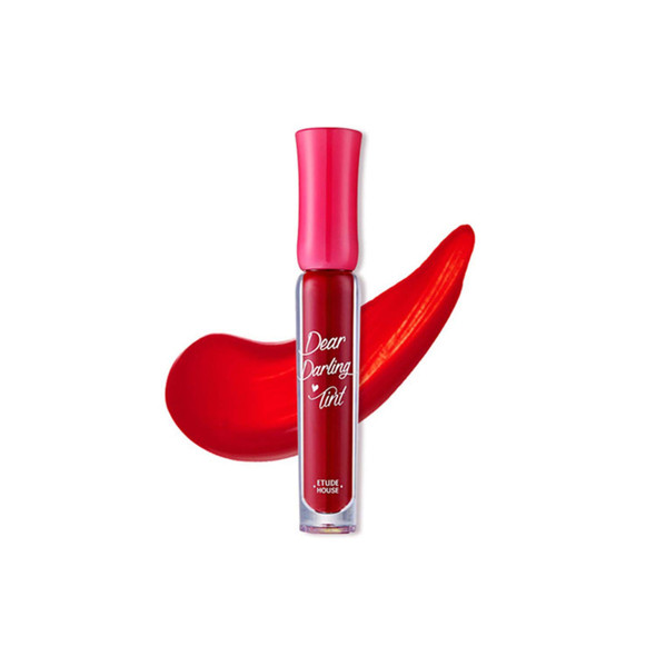 ETUDE HOUSE Dear Darling Water Gel Tint, Chilly Red, 5 Count