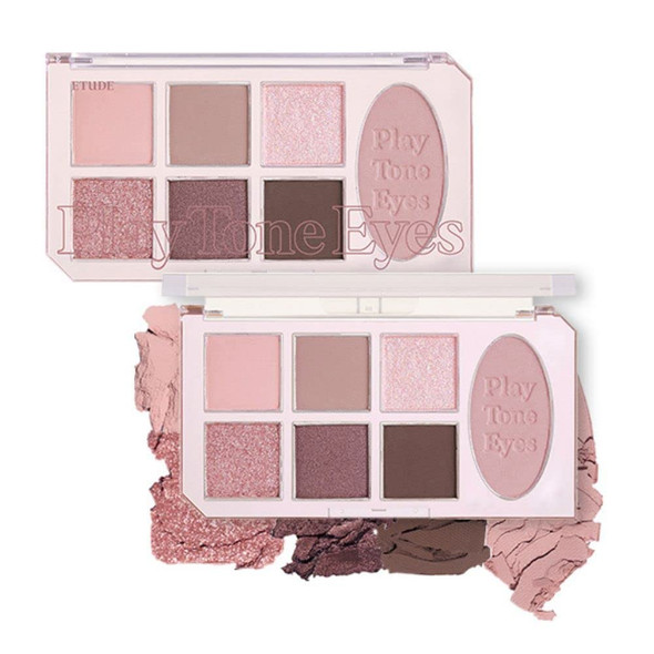 Etude House Etude Play Tone Eyepalette #Cashmere mauve | From Eye To Cheeks | Palette With Easy Color Matching For All | Various Texture From Sheer Matte To Wet Glitters | K-beauty (650003255)