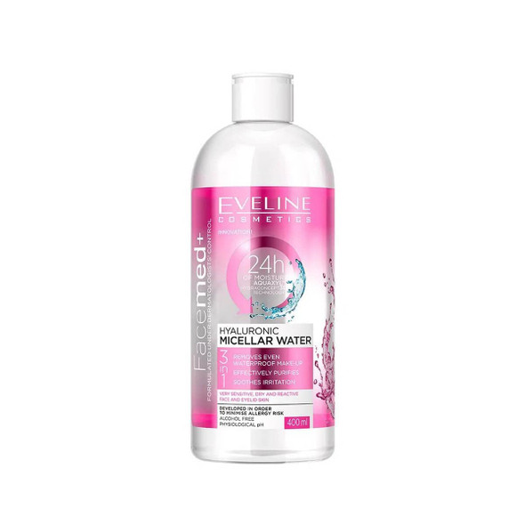 Facemed Hyaluronic Micellar Make Up Removing Water for Sensitive and Dry Skin