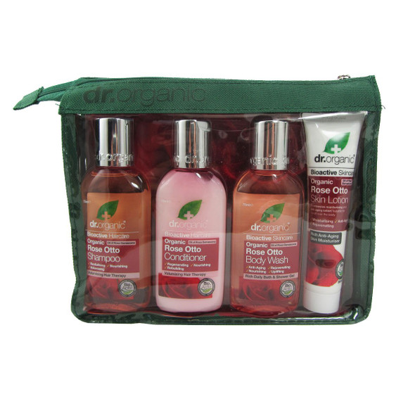 Dr Organic Rose Otto Travel Kit