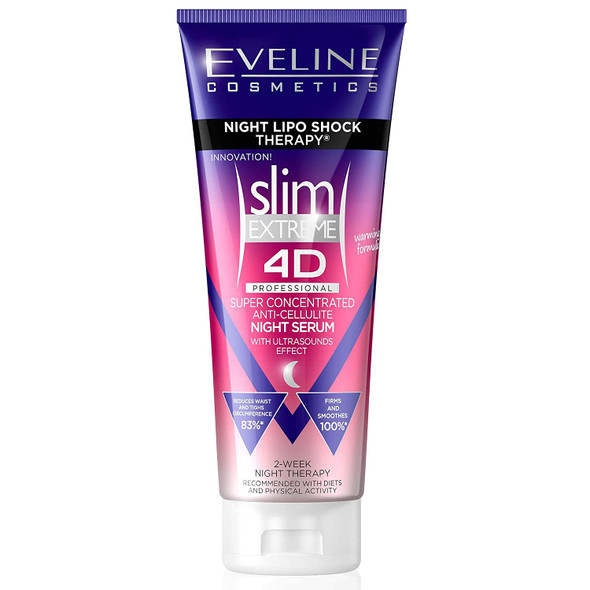 Eveline Slim Extreme 4D Bust Enhancing Serum Mezo Push-Up, 7.04 Fluid Ounce