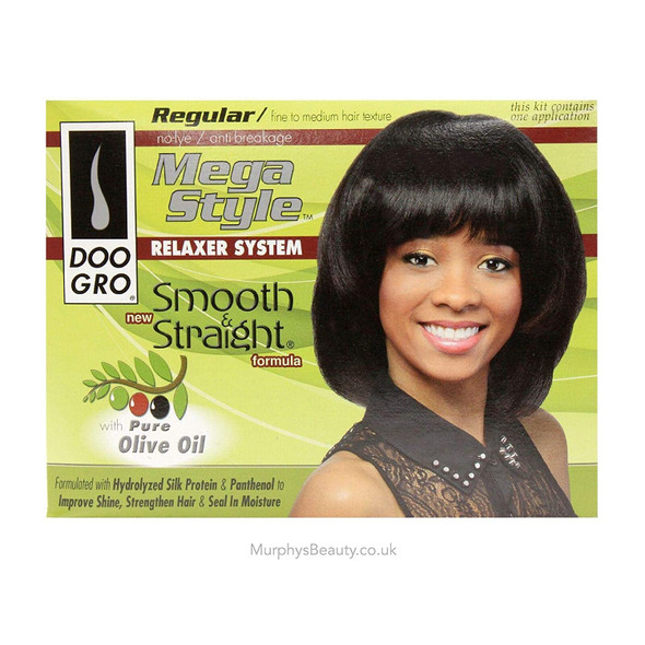 Doo Gro Relaxer Kit Regular with Olive Oil