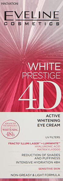 Eveline Cosmetics White Prestige 4D Whitening Eye Cream