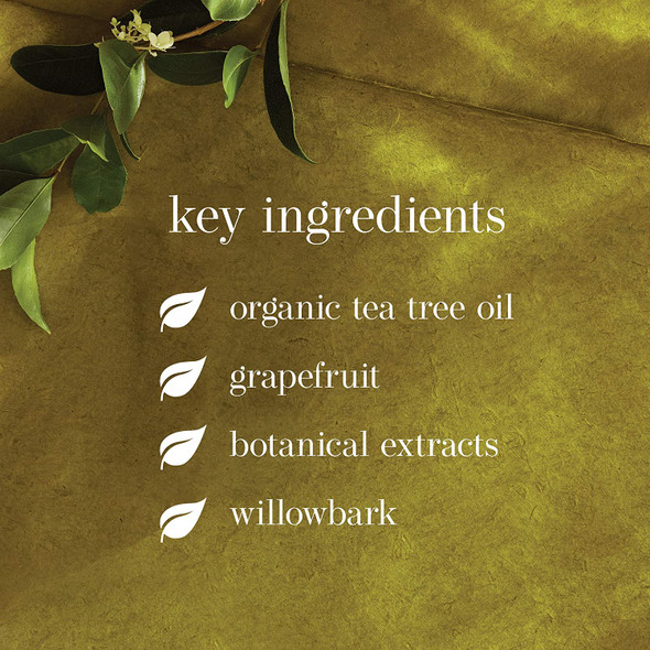Dr.Organic Purifying Face Wash with Organic Tea Tree Oil, 4.2 fl oz