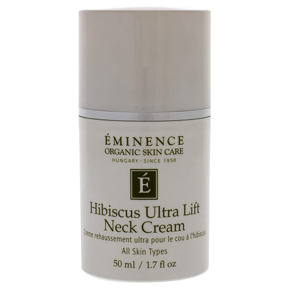 Eminence Organic Skincare Hibiscus Ultra Lift Neck Cream, 1.7 Ounce (1324/EM)