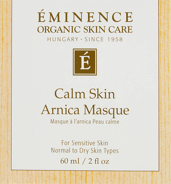 Eminence Organic Skincare Calm Skin Arnica Masque for Rosacea Skin, 2 Fluid Ounce