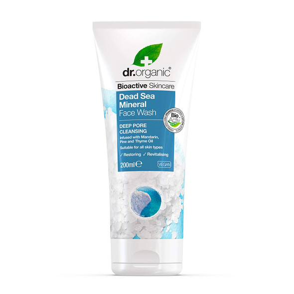 Dr.organic Dead Sea Mineral Face Wash 200ml