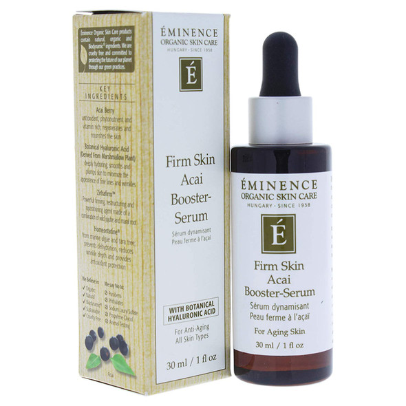 Eminence Organic Skincare Firm Skin Acai Booster Serum, 1 Ounce