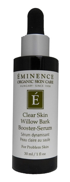 Eminence Organic Clear Skin Willow Bark Booster Serum, 1 Ounce