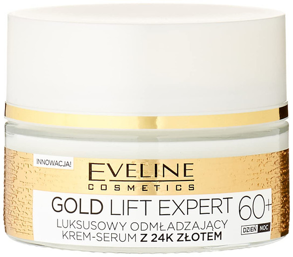 Gold Lift Expert Luxurious Rejuvenating Cream Serum with 24k Gold Ages 60 and Above