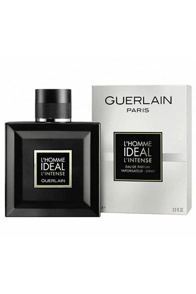 L'homme Ideal L'intense By Guerlain FOR MEN 3.4 oz Eau De Parfum Spray, black