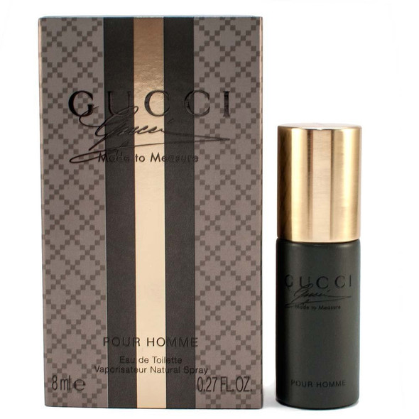 Gucci Made to Measure Pour Homme Eau De Toilette Stray Men's Cologne Travel Size 8 Ml 0.27 Oz