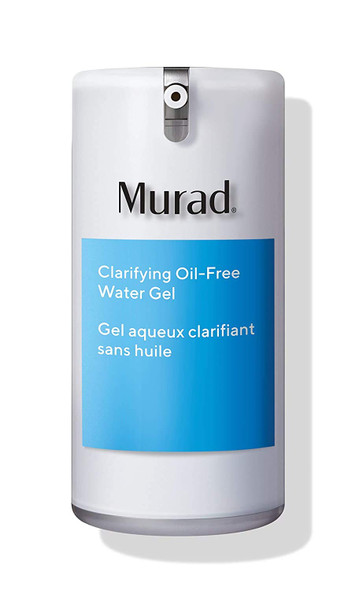 Murad Clarifying Water Gel - Hydrating Face Moisturizer for Women & Men - Gel Moisturizer for Face, Neck & Chest - Facial Skin Care Product with Non-Greasy Finish, 1.6 Fl Oz