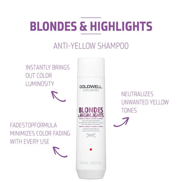 Goldwell Dualsenses Blondes & Highlights Anti-Yellow Shampoo