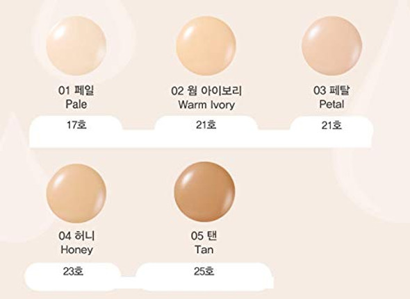 Holika Holika Water Drop Tinted Foundation, 01 Pale, 1.01 Ounce