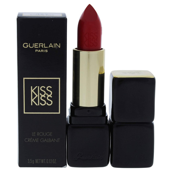 Guerlain Kiss-Kiss Shaping Cream Lip Color for Women, No. 325 Rouge Kiss, 0.12 Ounce