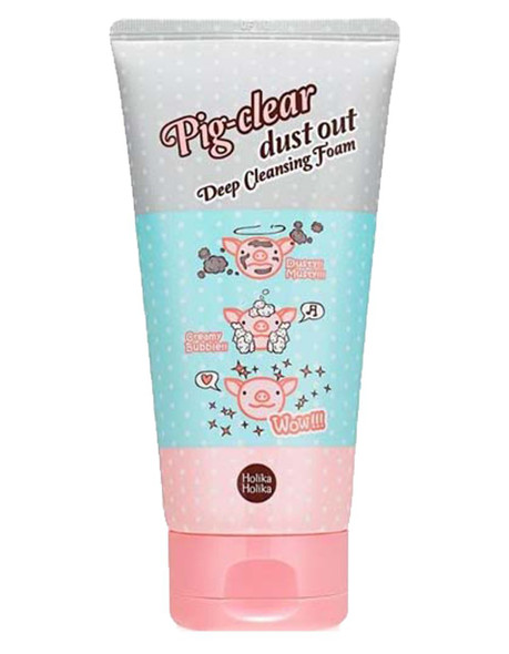 Holika Holika Pig Clear Dust Out Deep Cleansing Foam, 5.07 Ounce