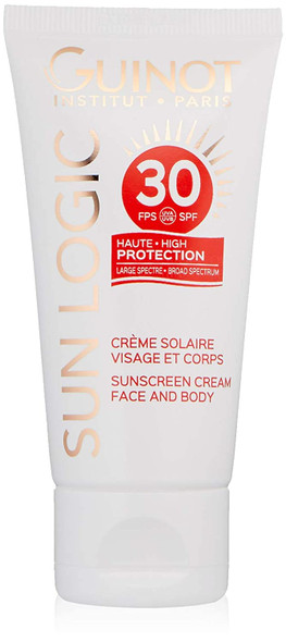Guinot Sun Logic SPF 30 Face and Body Sunscreen, 1.4 oz