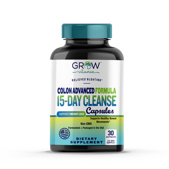 FAST ACTING Colon 15 Day Quick Cleanse - Supports Detox & Increased Energy