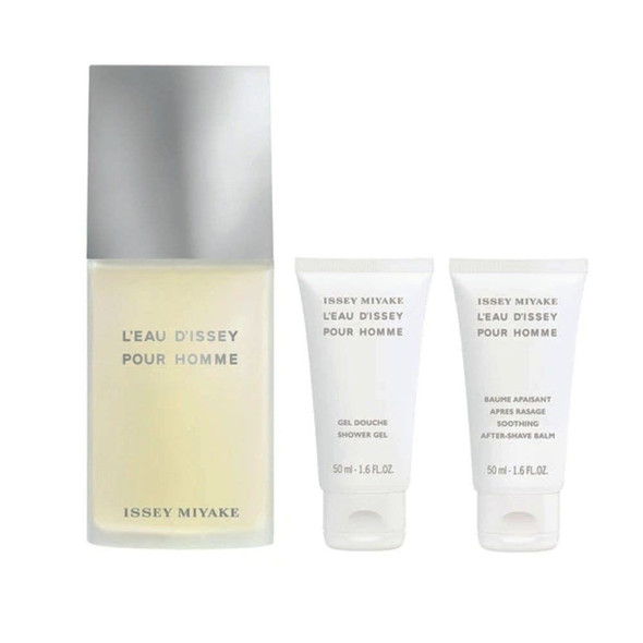 L'EAU D'ISSEY by Issey Miyake, EDT SPRAY 4.2 OZ & AFTER SHAVE BALM 1.6 OZ & SHOWER GEL 1.6 OZ