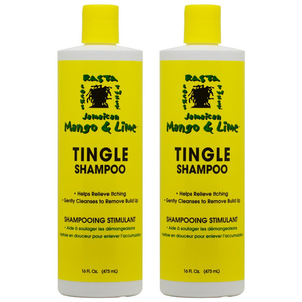 Jamaican Mango & Lime Tingle Shampoo, 16 oz (Pack of 2)