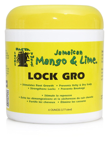 Jamaican Mango and Lime Lock Gro Hair Gel, 6 Ounce (Pack of 6)
