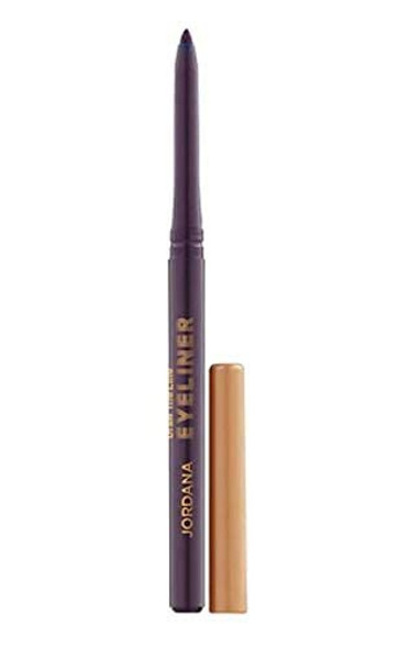 3 Pack Jordana Eyeliner for Eyes - Draw The Line Eyeliner Pencil Eggplant - .012 oz