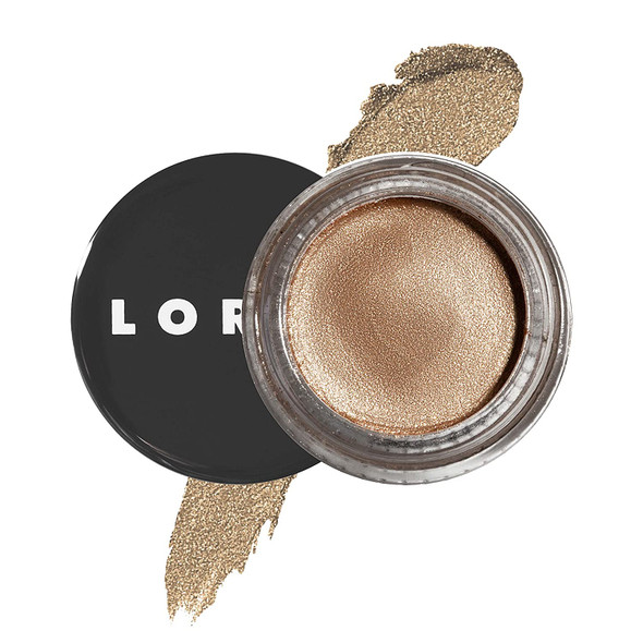 LORAC Lux Diamond Creme Eye Shadow | Metallic Shimmer Eyeshadow Powder | Satin Gold