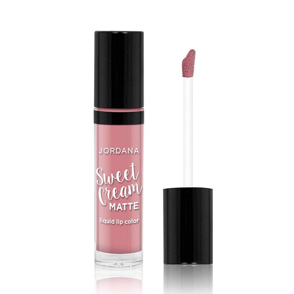 2 Pack Jordana Sweet Cream Matte Liquid Lip Color 01 Creme Brulee