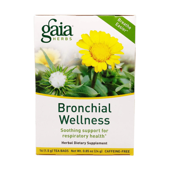 Gaia Herbs, Tea Bronchial Wellness, 16 Count