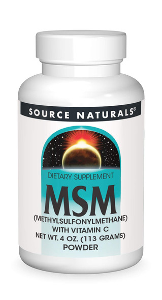 Source Naturals MSM (Methylsulfonylmethane), Powder, 4 Ounce