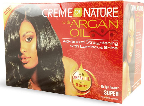 Creme of Nature Argan Oil Relaxer Formula, Super