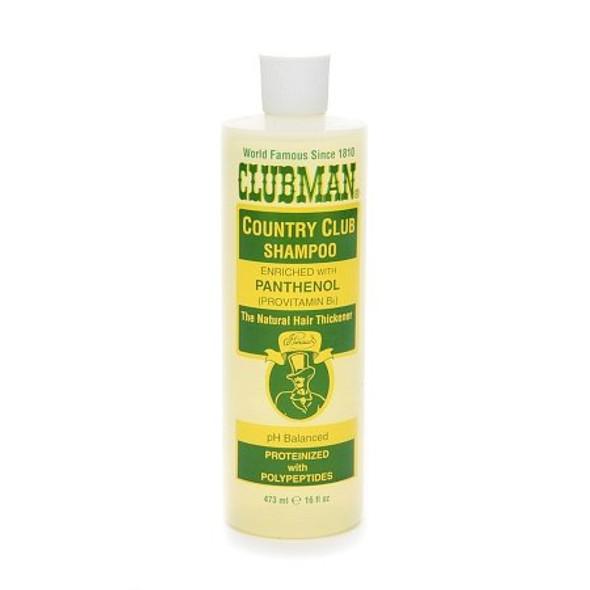 Clubman Country Club Shampoo Enriched with Panthenol (Provitamin B5) - 3PC