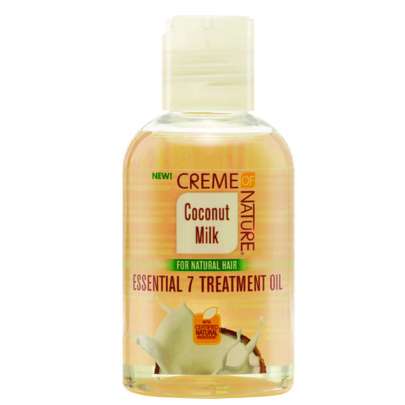 Creme of Nature Creme of nature coconut milk essential 7 treatment oil 4oz, 4 Fluid Ounce (Pack of 1)