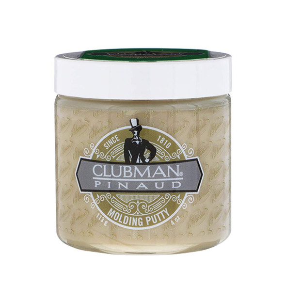 Clubman Molding Putty for High Hold Hair Styling, 4 oz