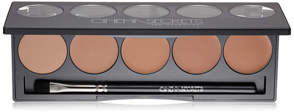 CINEMA SECRETS Pro Cosmetics Ultimate Foundation 5-In-1 Pro Palette, 500A Series