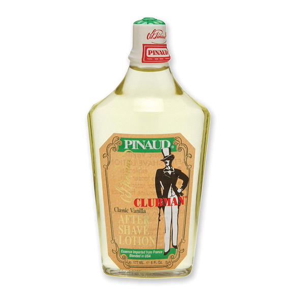 Pinaud Clubman Classic Vanilla After Shave Lotion 6 oz (Pack of 4)